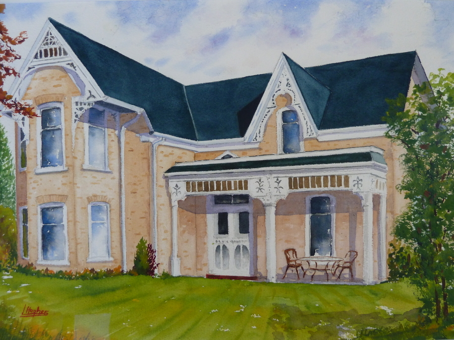 A Farmhouse near Goderich (commission)