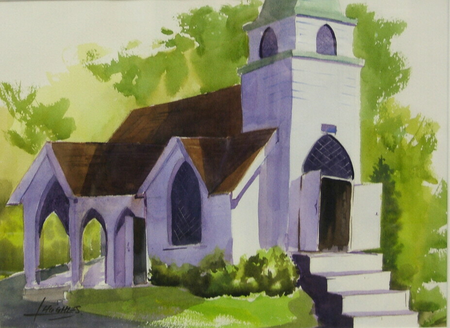 Paintings By Len Hughes London Ontario And Area The Chapel
