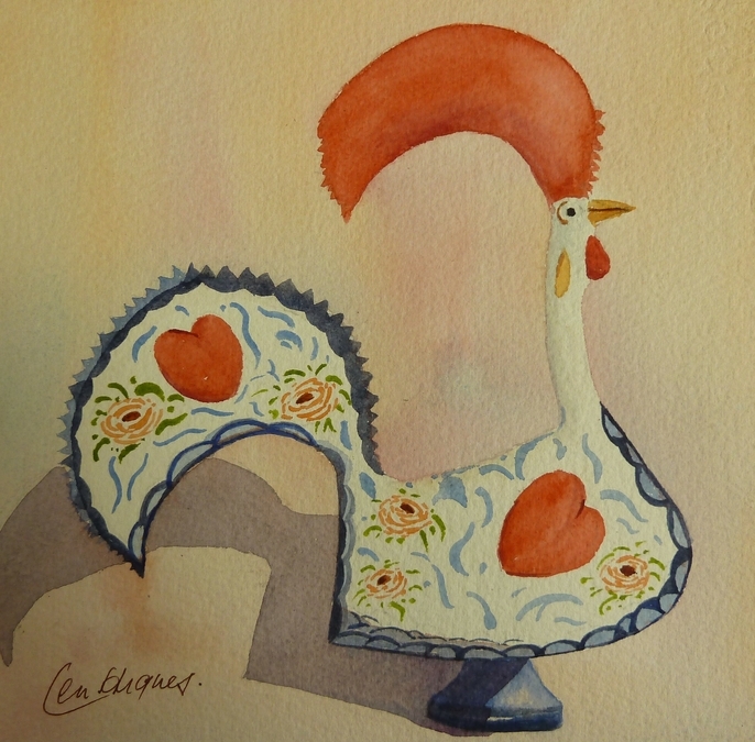 Portuguese Rooster #4