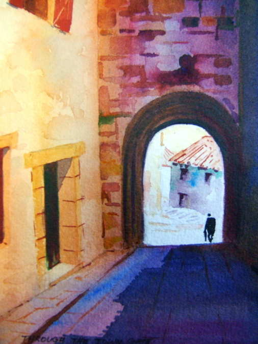 Through the Town Gate